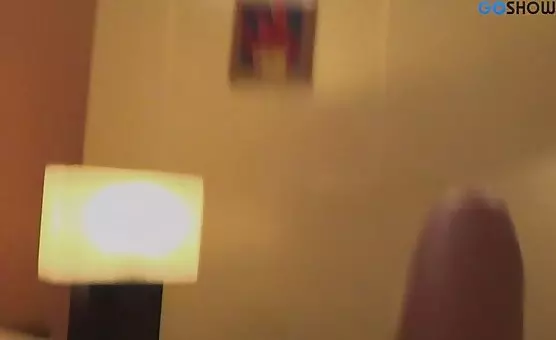 Cumcovered Slut Gets Fucked and Licked on Her Back